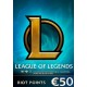 League of Legends €50 Gift Card Key – 7200 Riot Points EU WEST Server Only